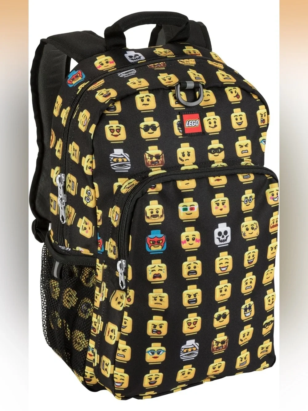 Lego minifigure Backpack and Lunchbox